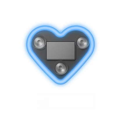 Solar Heart Car Ambient Light