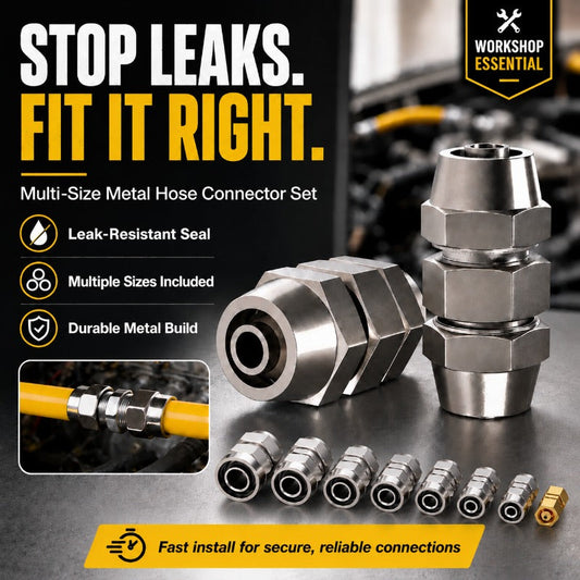 Heavy-Duty Metal Air Connectors