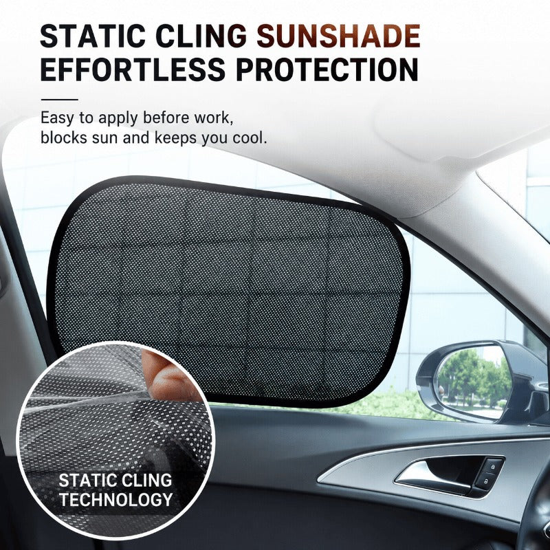 Static Cling Car Sunshade