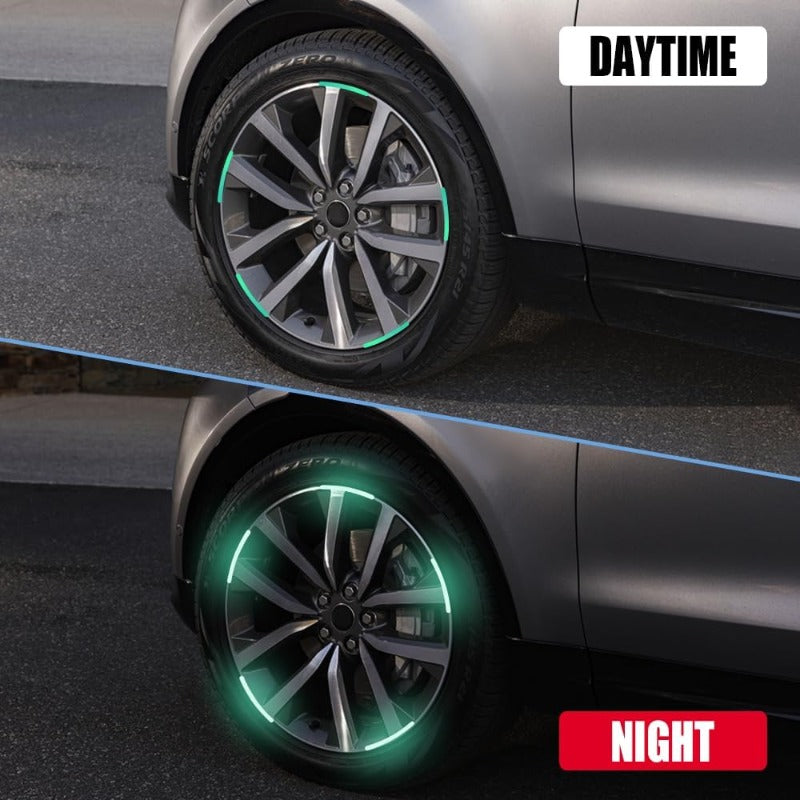 Waterproof Reflective Rim Stickers