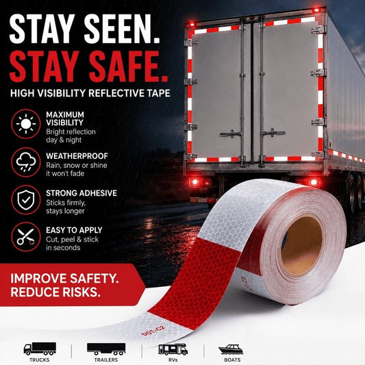 High-Impact Nighttime Reflective Tape