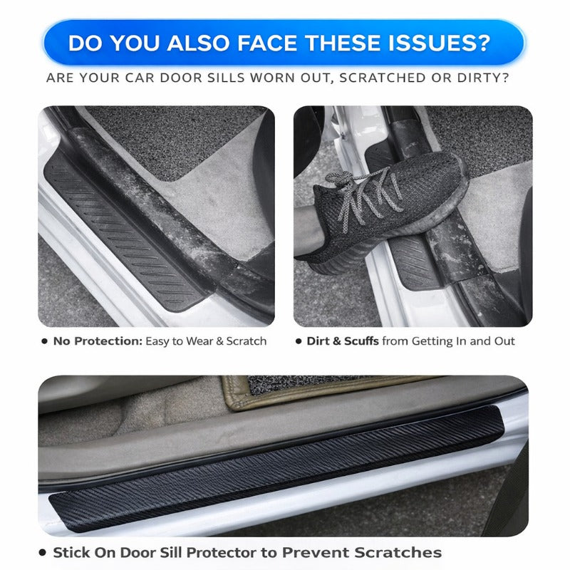 Carbon Fiber Sill Protector