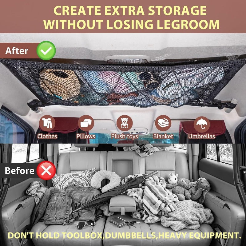Double-Layer Car Cargo Net