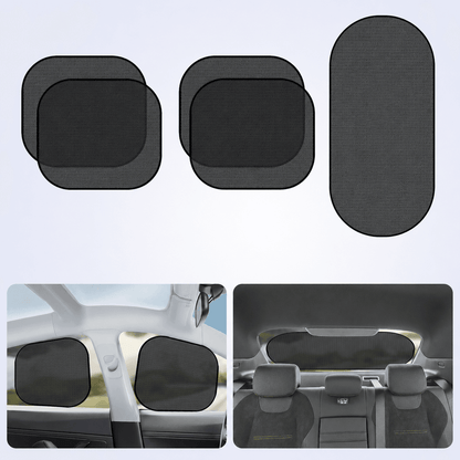 Static Cling Car Sunshade