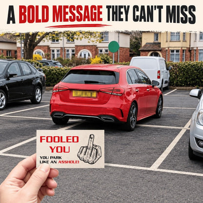 Funny Bad Parking Card