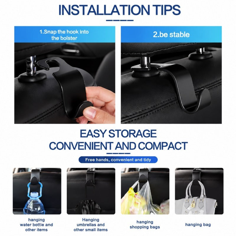 Heavy-Duty Seat Storage Hook
