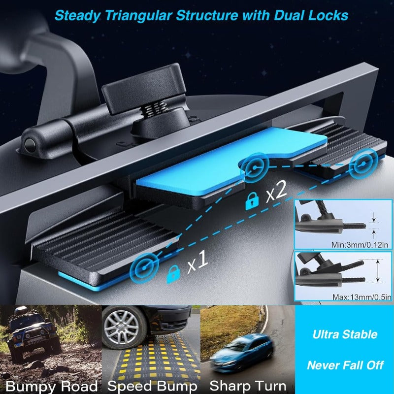 Shockproof CD Slot Screen Mount