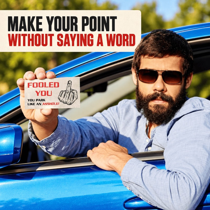 Funny Bad Parking Card