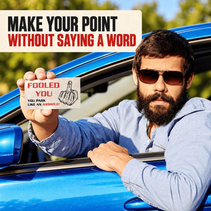 Funny Bad Parking Card