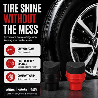 Mess-Free Tire Shine Tool