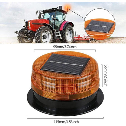 Wireless Solar Warning Strobe