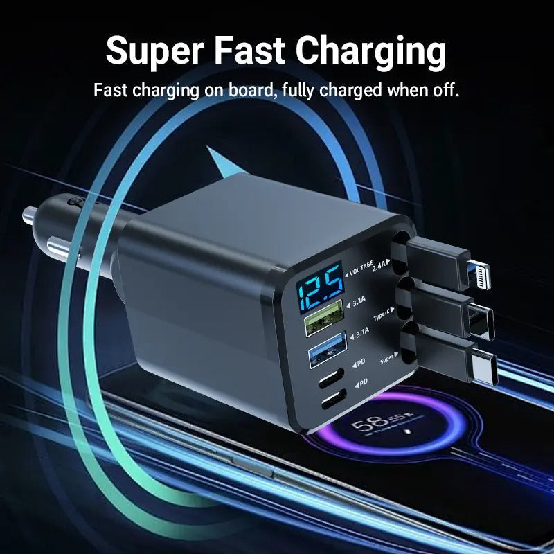 7-in-1 Universal Car Charger