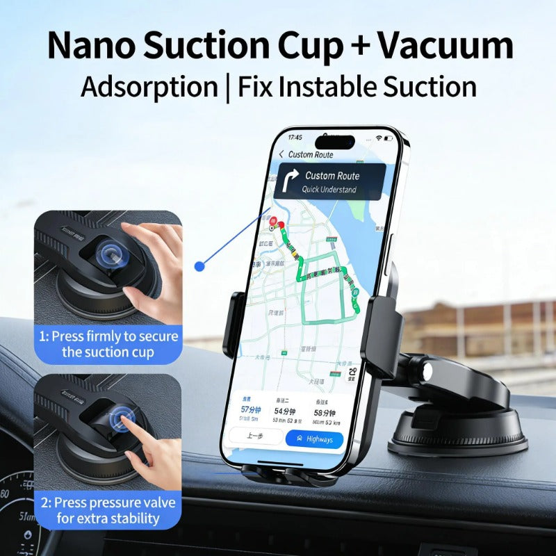 Nano Vacuum Suction Mount
