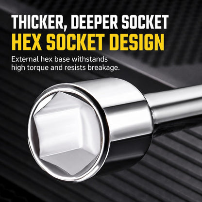 Foldable Cross Lug Wrench