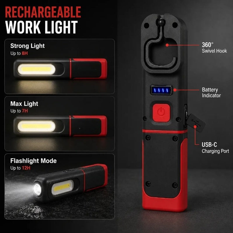 Rechargeable Magnetic Work Light
