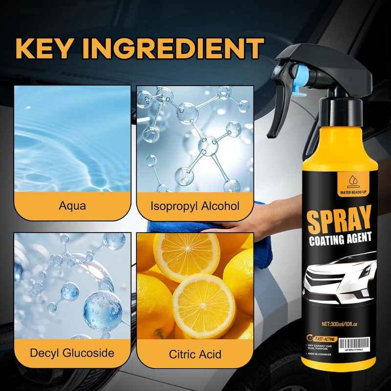Nano Hydrophobic Car Coating
