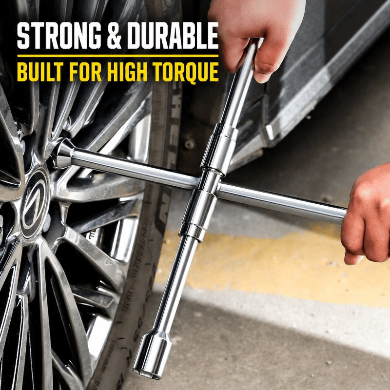 Foldable Cross Lug Wrench