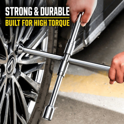 Foldable Cross Lug Wrench