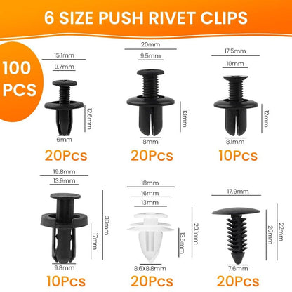 Heavy Duty Nylon Retainer Clips