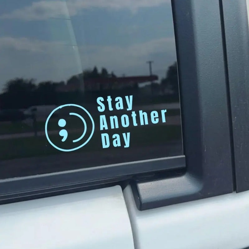 "Stay Another Day" Vinyl Sticker