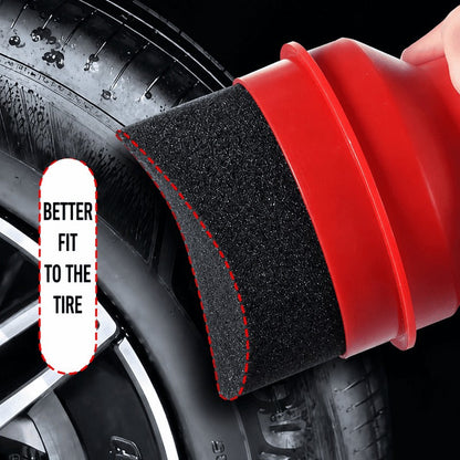 Mess-Free Tire Shine Tool