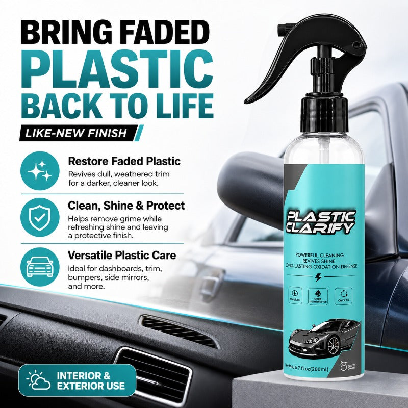 Instant Plastic Restorer Spray