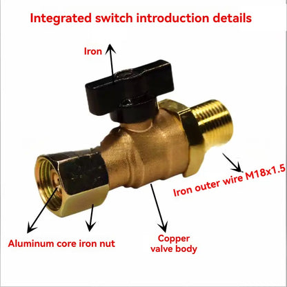 Self-Venting Brass Air Valve