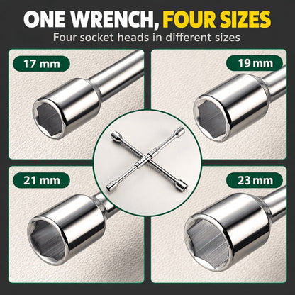 Foldable Cross Lug Wrench