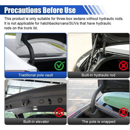 Hands-Free Trunk Assist Spring