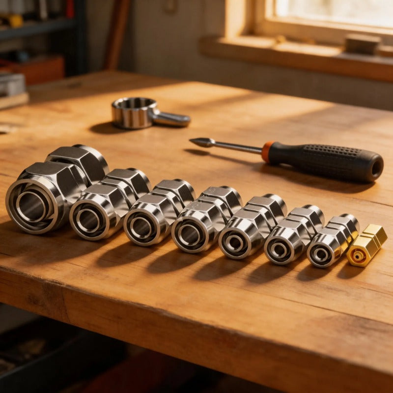 Heavy-Duty Metal Air Connectors