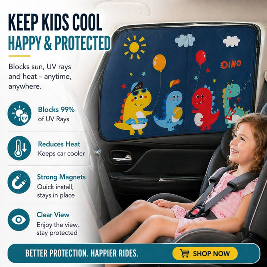 Magnetic Car Window Sun Shade