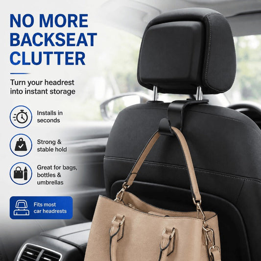 Heavy-Duty Seat Storage Hook