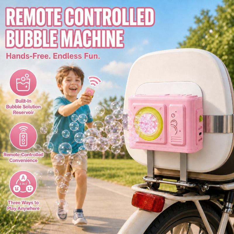 AC Style Remote Bubble Machine