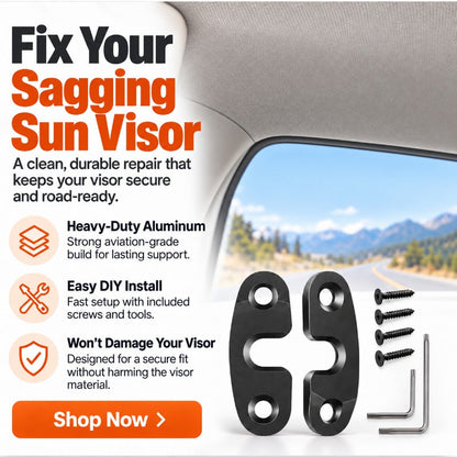 Heavy Duty Jeep Visor Fix