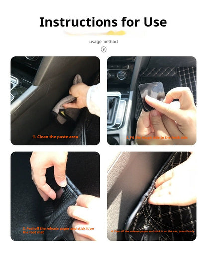 Heavy-Duty Anti-Slip Hook & Loop Pads