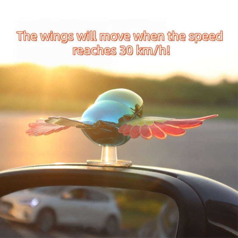 Dynamic Flapping Bird Car Decor
