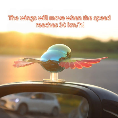 Dynamic Flapping Bird Car Decor