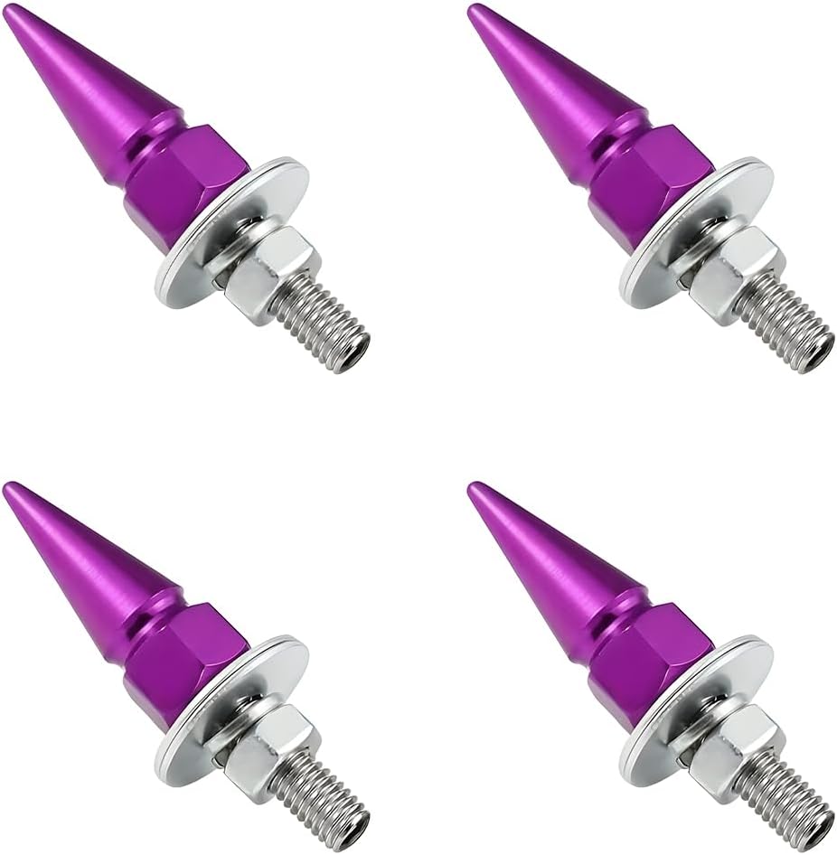 Spike Aluminum License Bolts