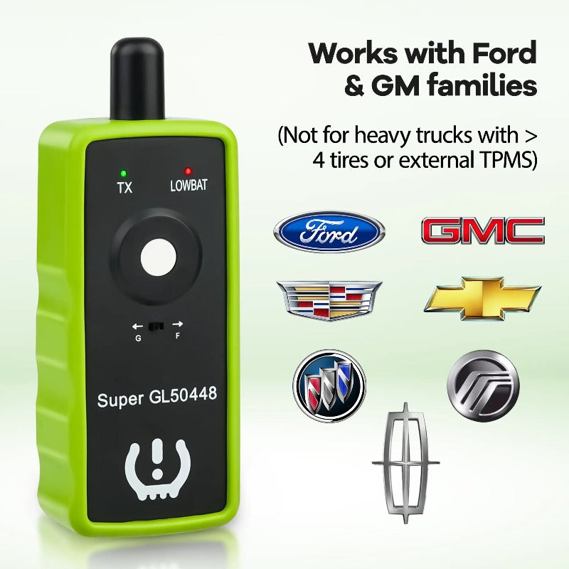 Easy One-Button TPMS Relearn