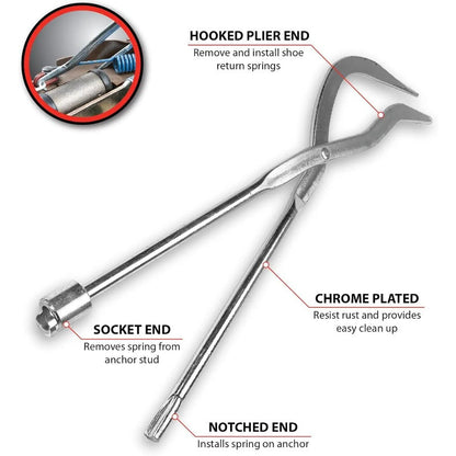 Heavy Duty Brake Spring Pliers