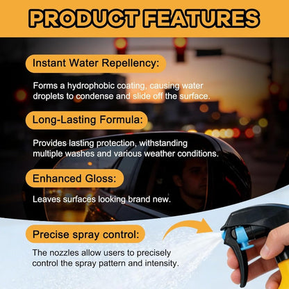 Nano Hydrophobic Car Coating