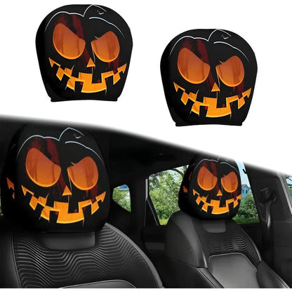 Playful Cartoon Headrest Cover