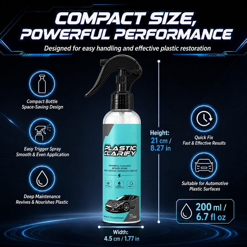 Instant Plastic Restorer Spray