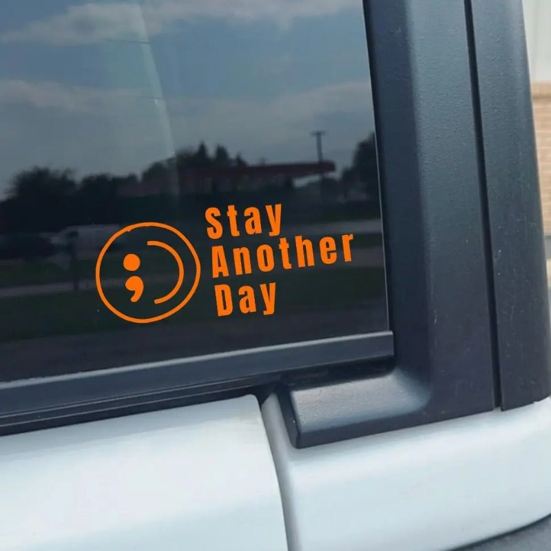 "Stay Another Day" Vinyl Sticker