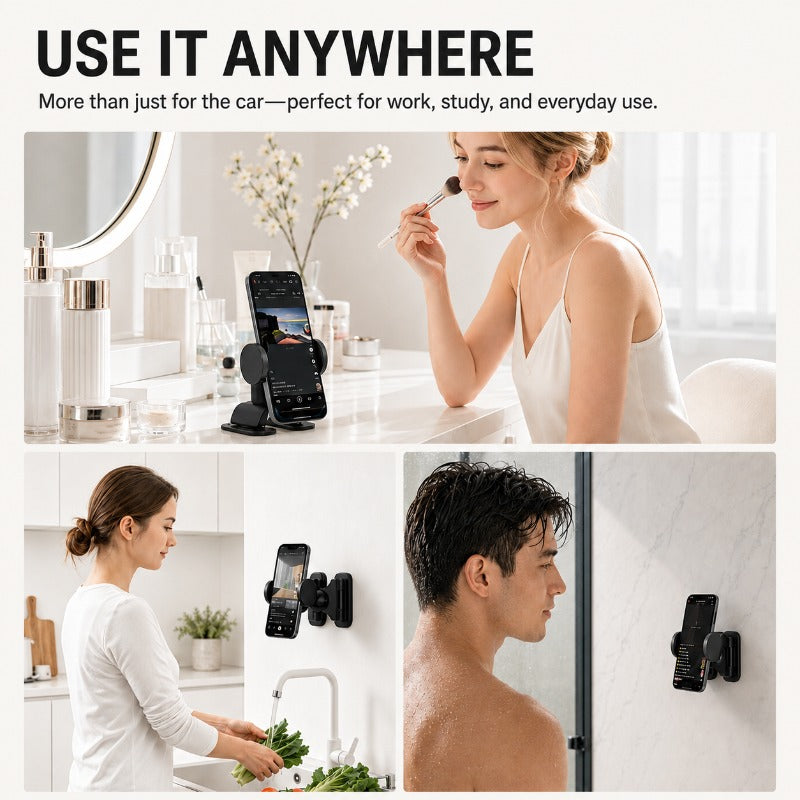 Rotating Multi-Surface Phone Mount