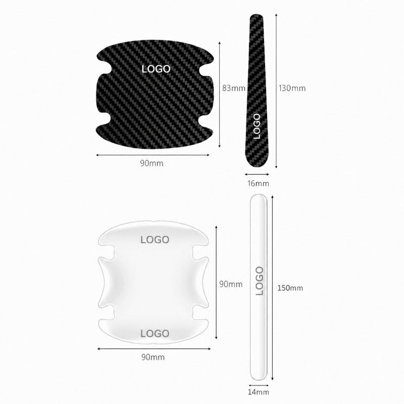 Eptchn Car Door Handle Scratch Protectors