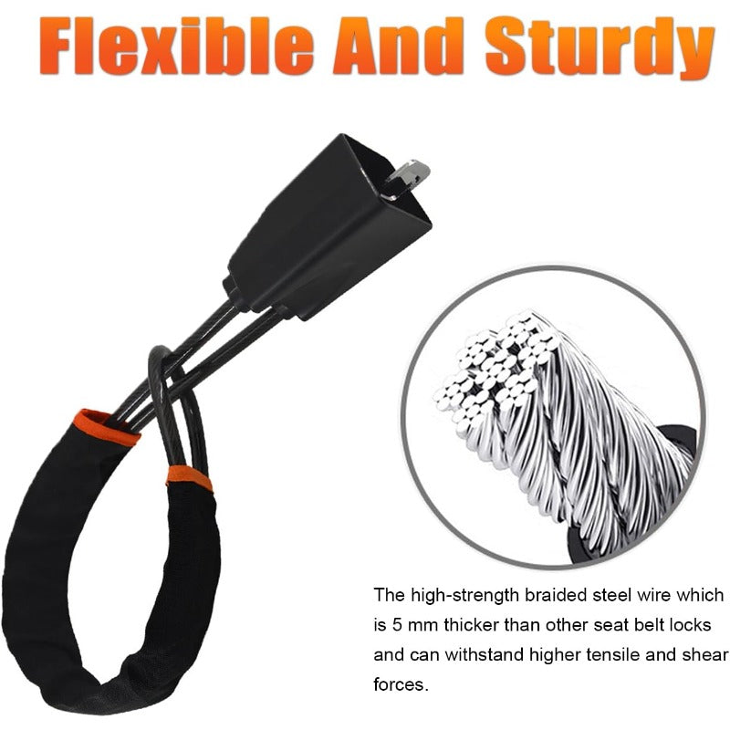 Seat Belt Steering Lock