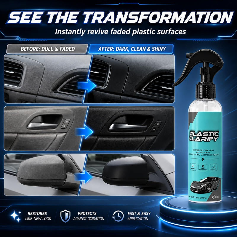 Instant Plastic Restorer Spray