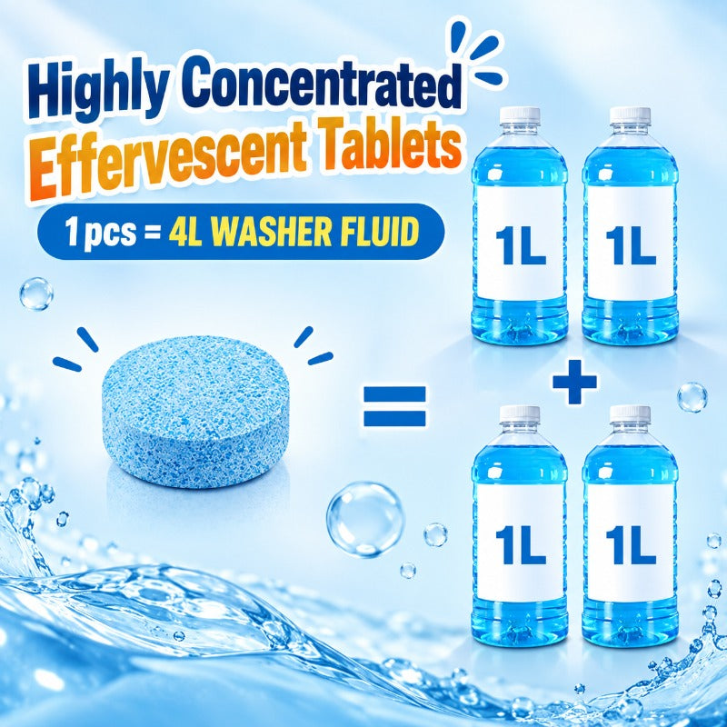 Fast-Dissolving Windshield Tabs