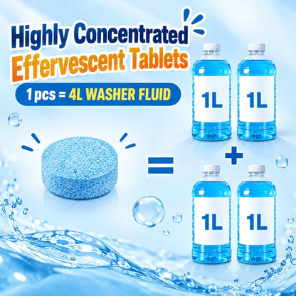 Fast-Dissolving Windshield Tabs
